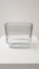 Pleated Glass Vase